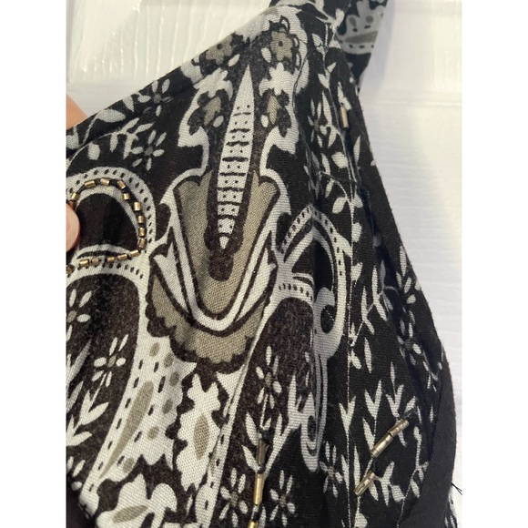 Anthropologie Forever That Girl Black and White
Beaded Maxi Dress. NWOT - Picture 9 of 11